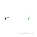 équation de réaction au fluorure de potassium